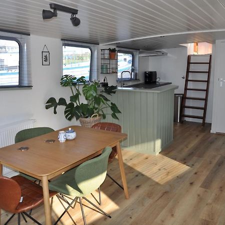 Private Lodge On Houseboat Amsterdam Exterior foto