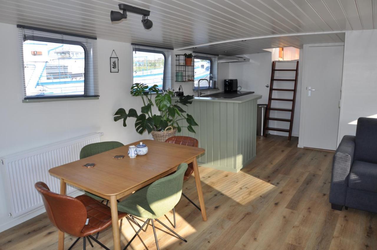 Private Lodge On Houseboat Amsterdam Exterior foto