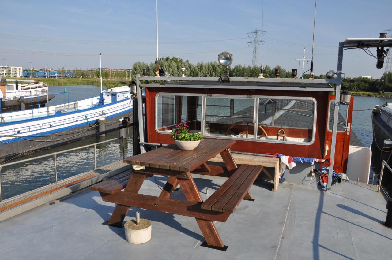 Private Lodge On Houseboat Amsterdam Exterior foto