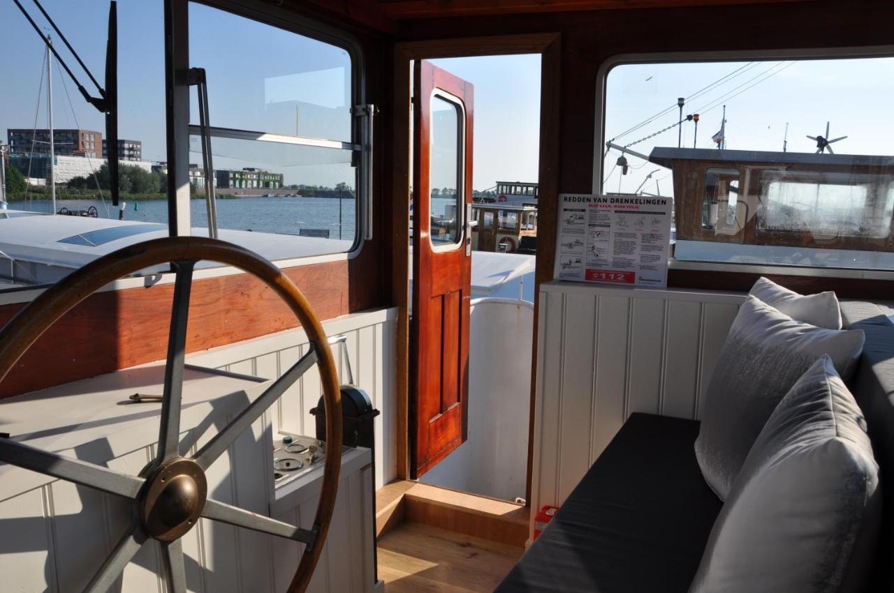 Private Lodge On Houseboat Amsterdam Exterior foto